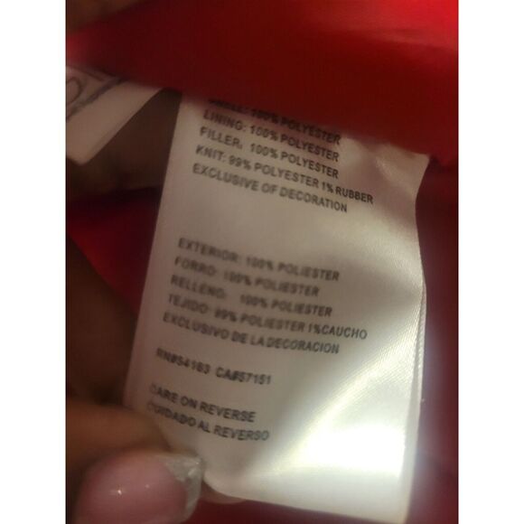 Vintage Rear NFL Giants XXL Hooded Puffer Mens Jacket - Picture 6 of 6